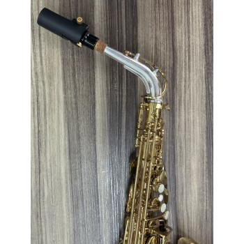 Sax Alto Jupiter JAS-567-565 Laqueado Tudel Prata